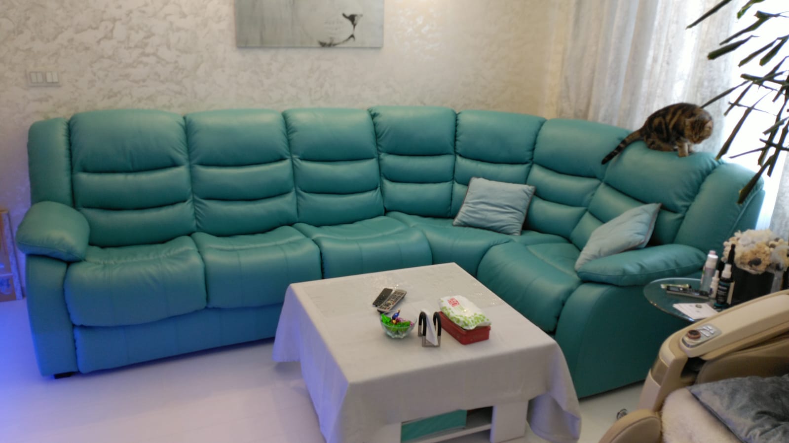 Перетяжка дивана на дому. Спас-Деменск