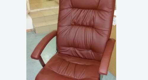 Обтяжка офисного кресла. Спас-Деменск